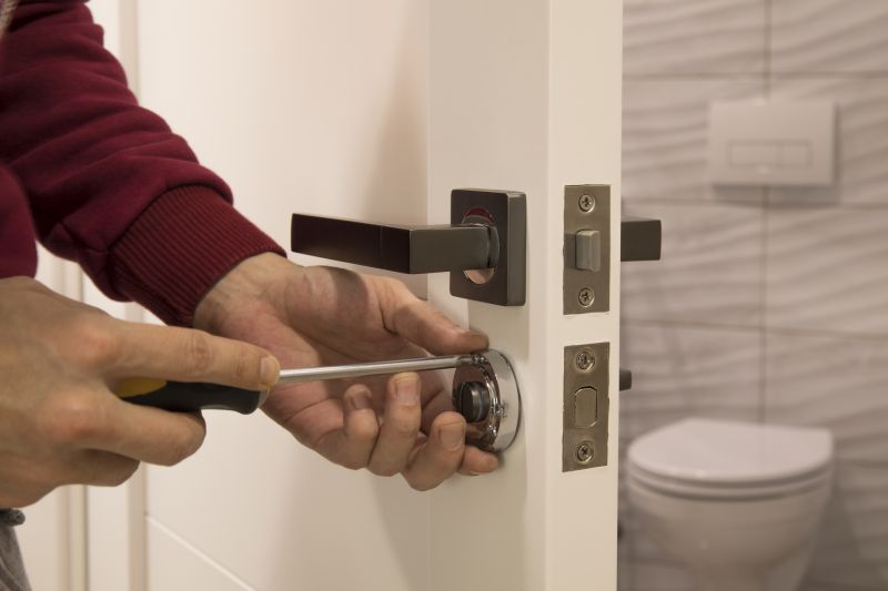 Products For Door Handle Installations in use